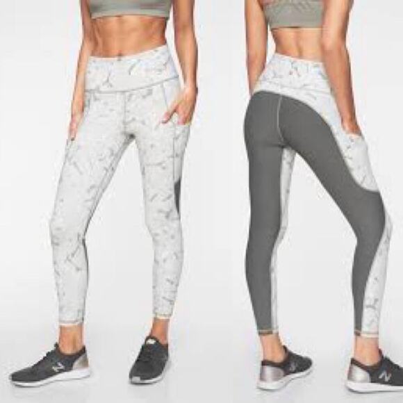 Athleta palm all in  7/8 tights leggings size small - Picture 1 of 12